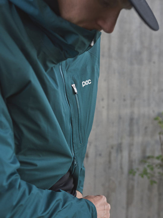 Kurtka rowerowa POC M’S Motion Rain Jacket zielony - Adventure Sports
