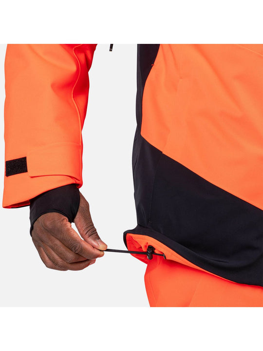 Kurtka narciarska męska ROSSIGNOL Hero Blackside Insulated Jkt czerwona
