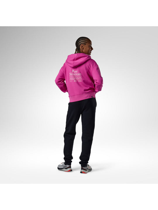 Bluza damska ROSSIGNOL W Waterfall Relax Hoodie różowa
