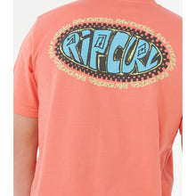 Koszulka RIP CURL RAW ENERGY DE OVAL TEE niebieska
