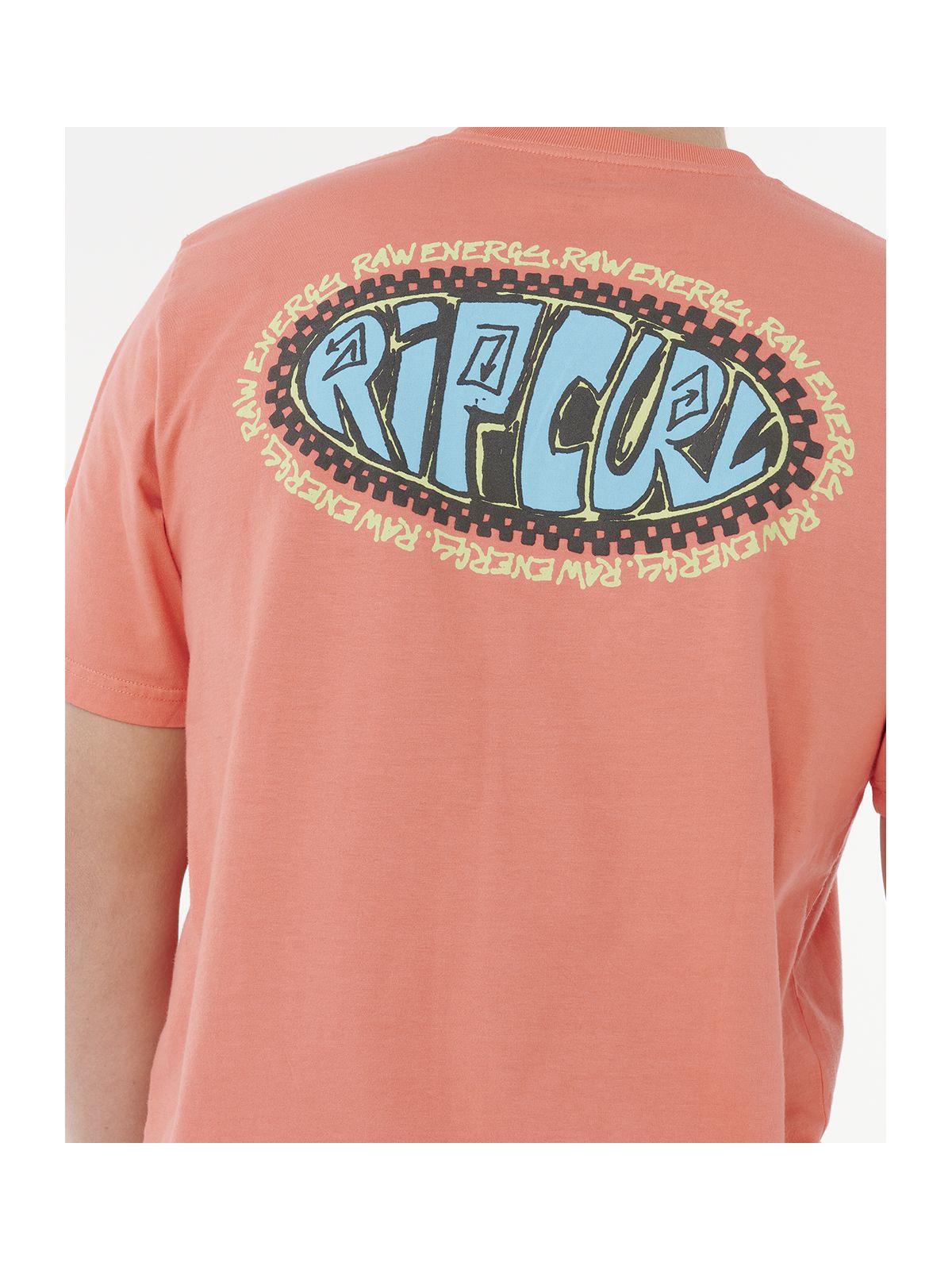 Koszulka RIP CURL RAW ENERGY DE OVAL TEE niebieska
