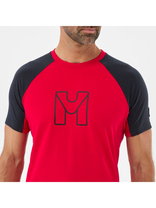 Koszulka MILLET M Trilogy Delta Ts Ss czerwony - Adventure Sports
