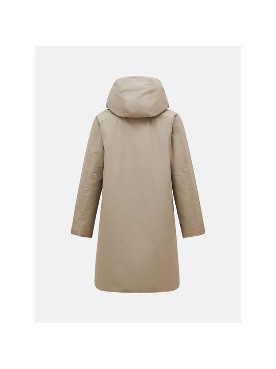 Parka Peak Performance W Treeline Insulated Park beżowy - Kurtka - Adventure Sports
