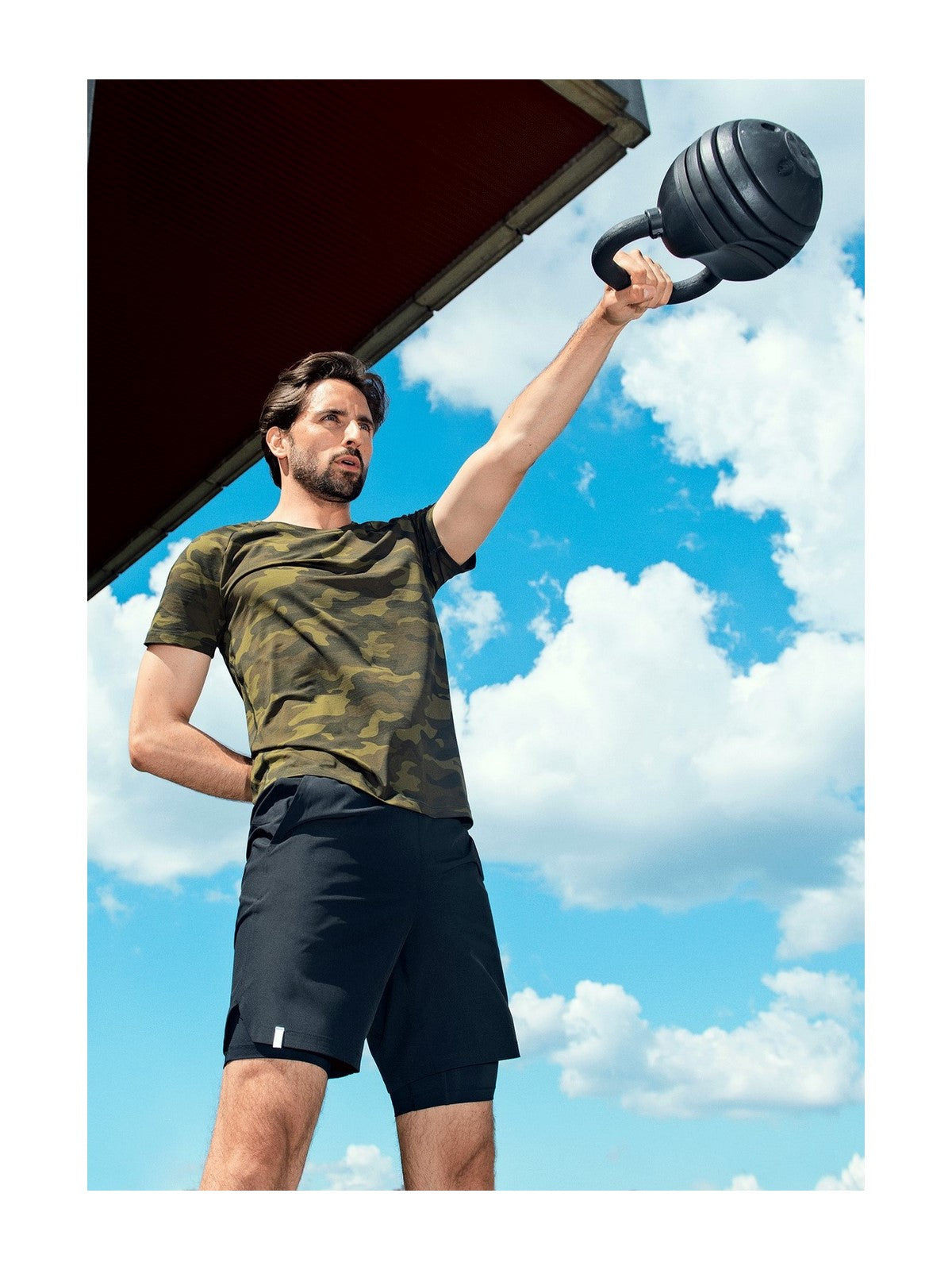 Szorty męskie CASALL M Essentials Training Shorts kolor czarny