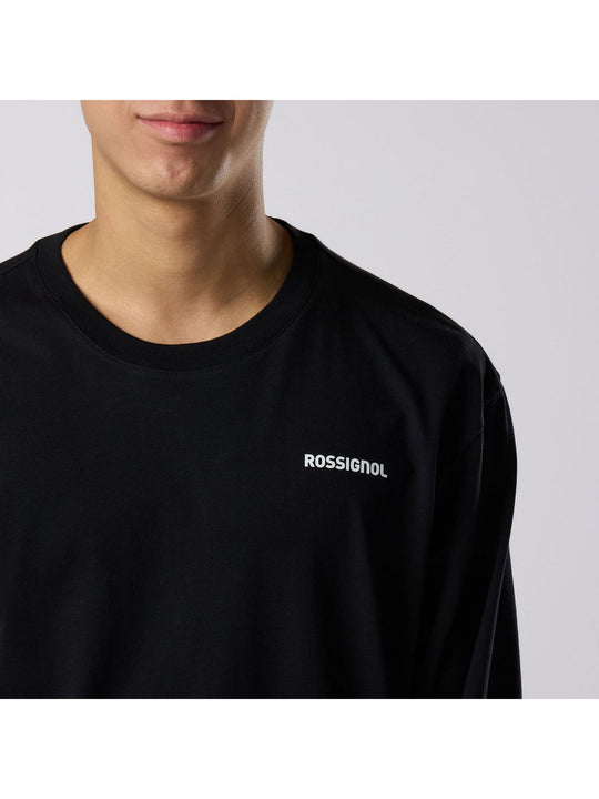 Koszulka męska ROSSIGNOL M Long Sleeve Tee czarna
