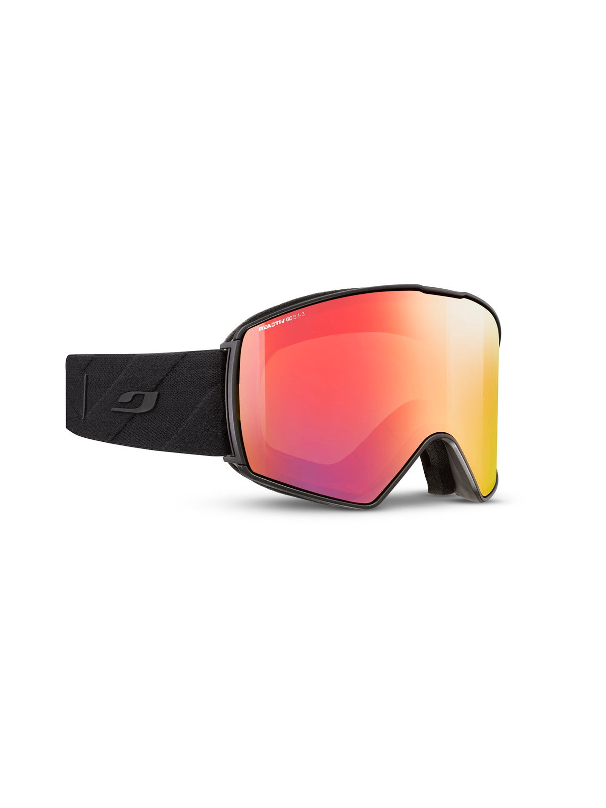 Gogle narciarskie JULBO Launcher czarny fotochrom Cat 1-3 Glare Control