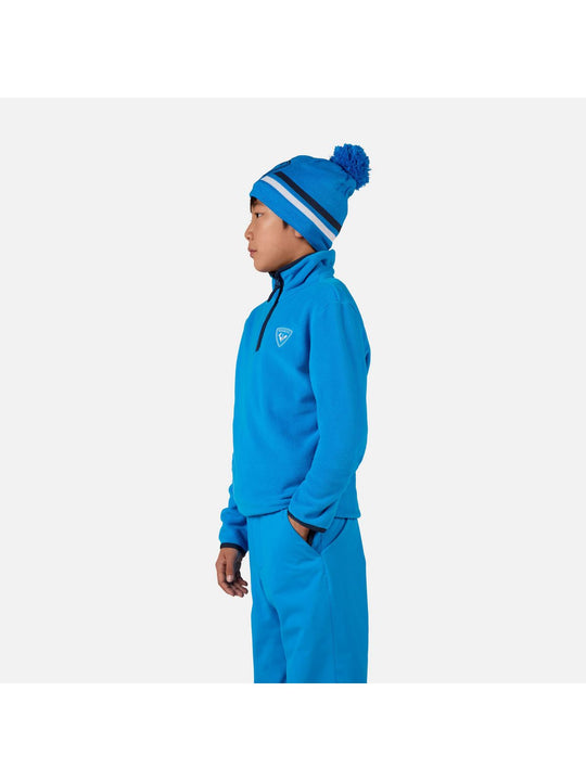 Bluza dziecięca ROSSIGNOL Jr Strawpile Fleece Hz niebieska
