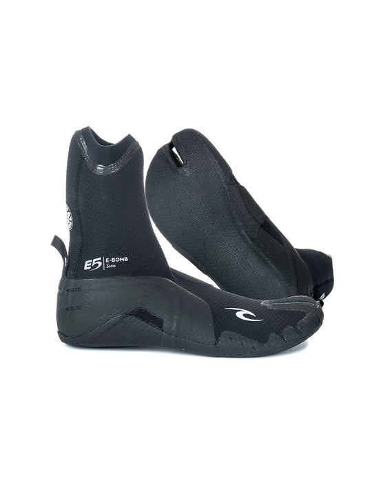 BUTY NEOPRENOWE RIP CURL E BOMB 3MM S/TOE BOOT czarny - Buty neoprenowe - Adventure Sports
