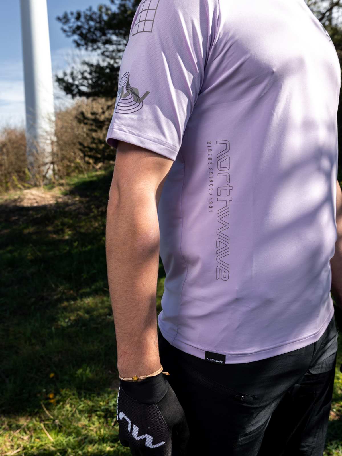 Koszulka rowerowa NORTHWAVE Bomb Jersey fioletowy - Adventure Sports