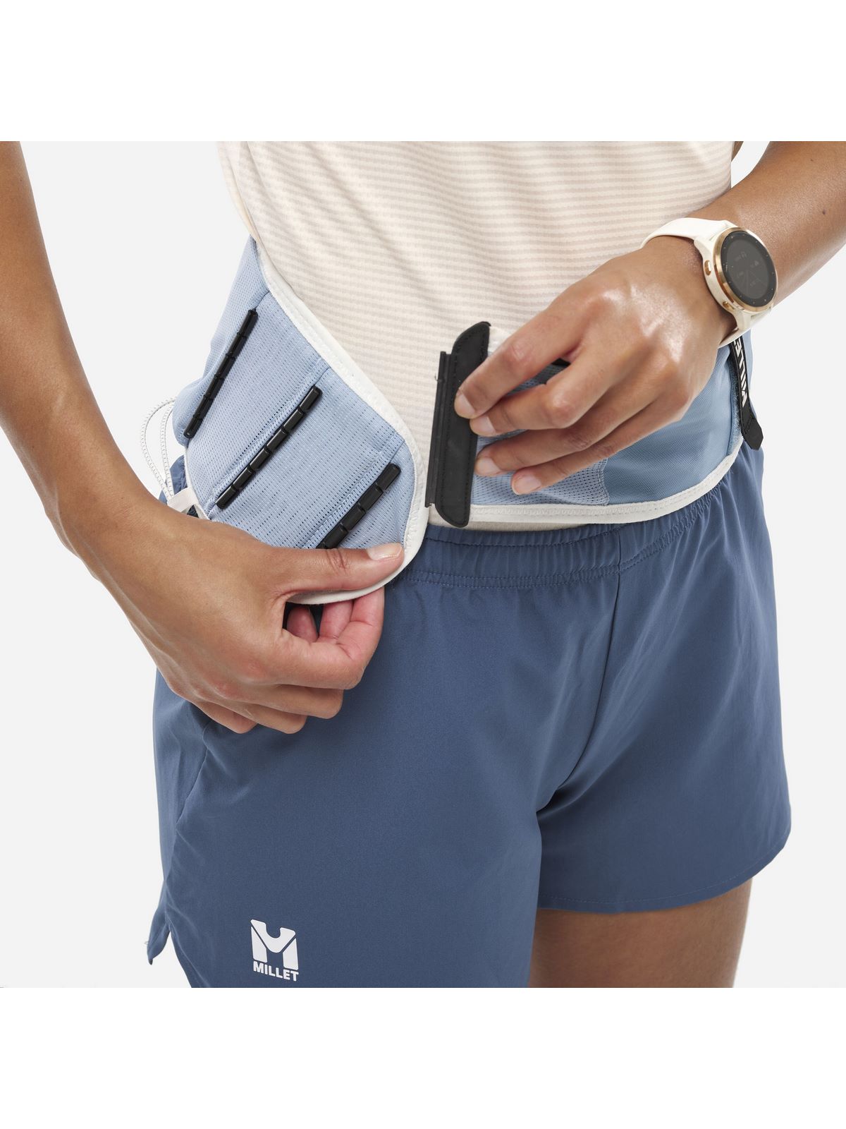 Pas biegowy MILLET INTENSE BELT niebieski