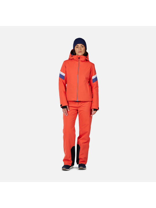 Kurtka narciarska damska ROSSIGNOL W Strawpile Jkt pomarańczowa
