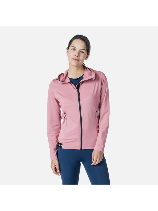 Bluza ROSSIGNOL W Hoodie Fleece - rozowy - Adventure Sports
