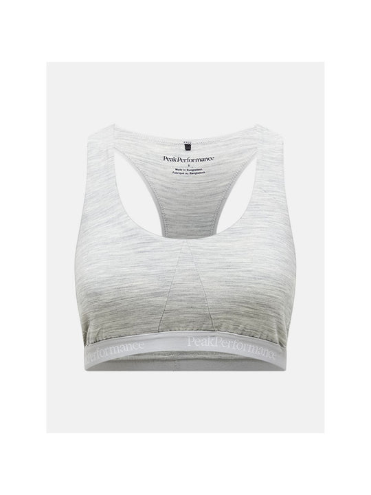 Top Termiczny PEAK PERFORMANCE Magic Top Wool-blend Baselayer Women szary
