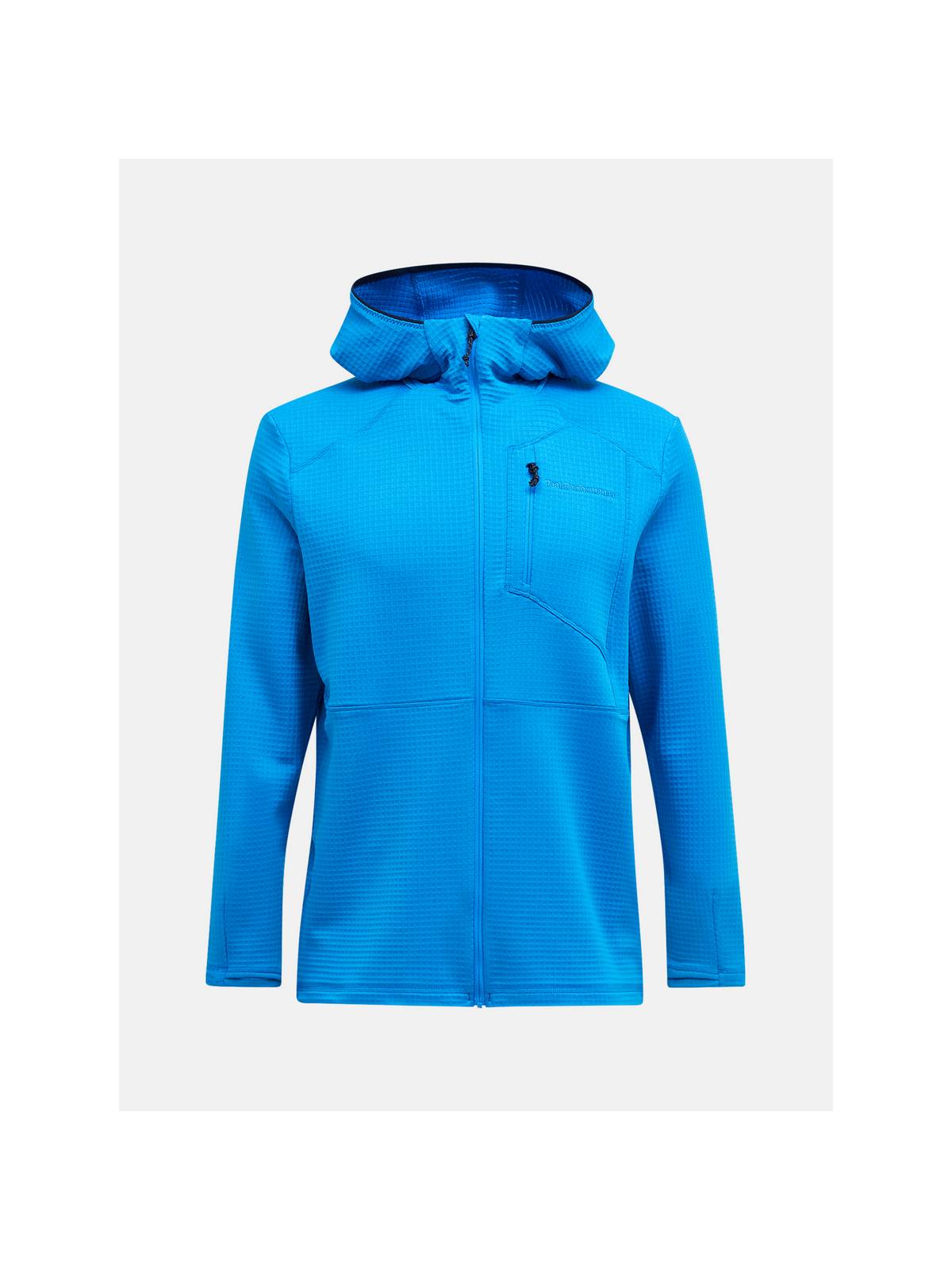 Bluza PEAK PERFORMANCE M Trail Polartec Zip Hood niebieski - Adventure Sports