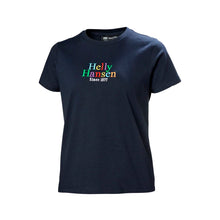 Koszulka HELLY HANSEN W Core Graphic T-Shirt granatowy - Adventure Sports
