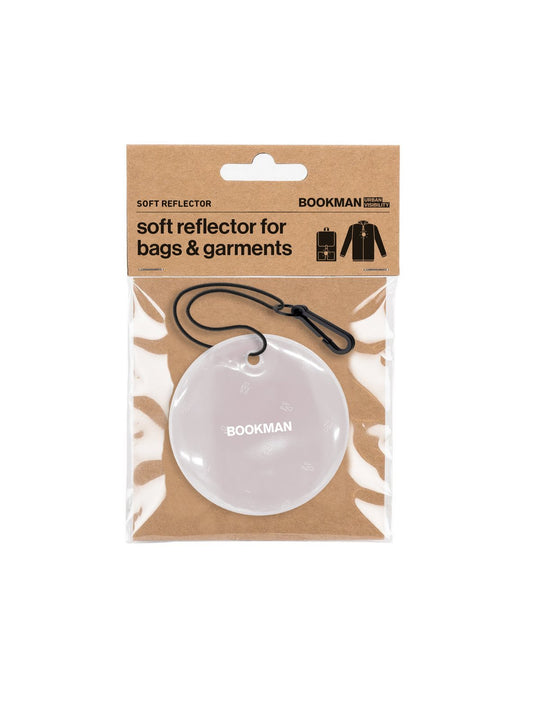 Zawieszka odblaskowa BOOKMAN Hanging Reflector Circle biały
