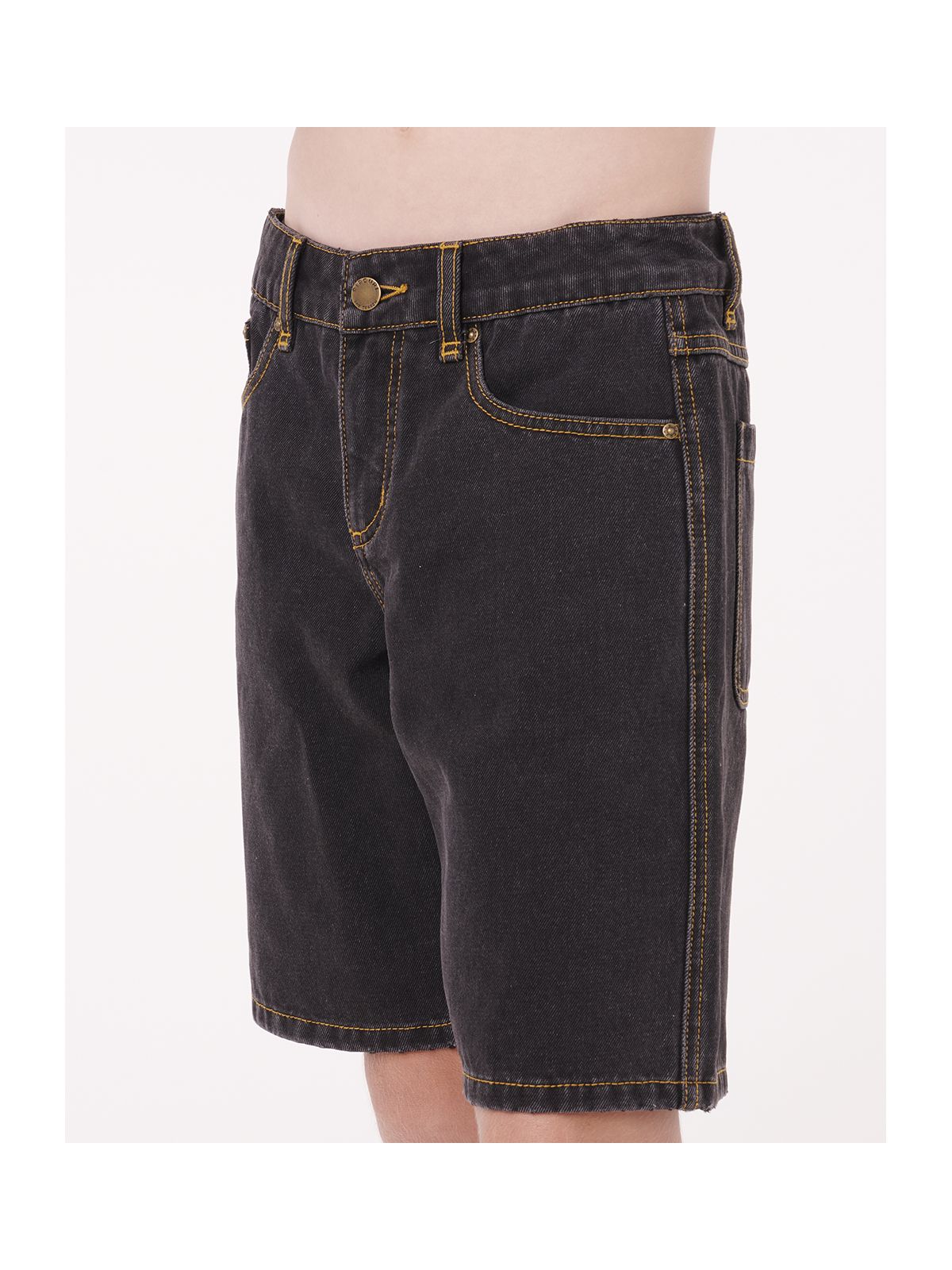Szorty chłopięce RIP CURL Hyped Up Denim Walkshort-Boy czarne