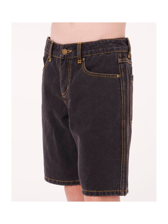 Szorty chłopięce RIP CURL Hyped Up Denim Walkshort-Boy czarne
