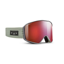 Gogle narciarskie JULBO Launcher zielony fotochrom Cat 0-4 High Contrast
