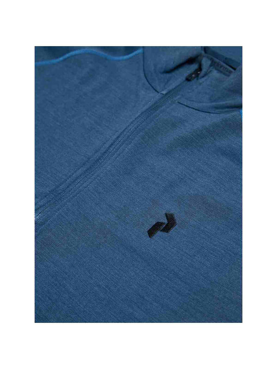 Koszulka Termiczna PEAK PERFORMANCE Magic Half Zip Wool-blend Baselayer Men niebieski
