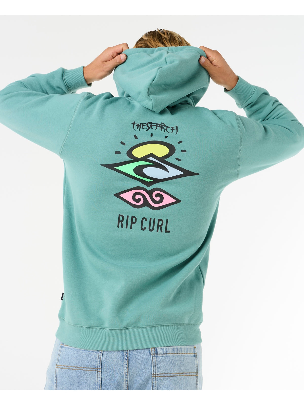 Bluza RIP CURL Search Icon Hood niebieski