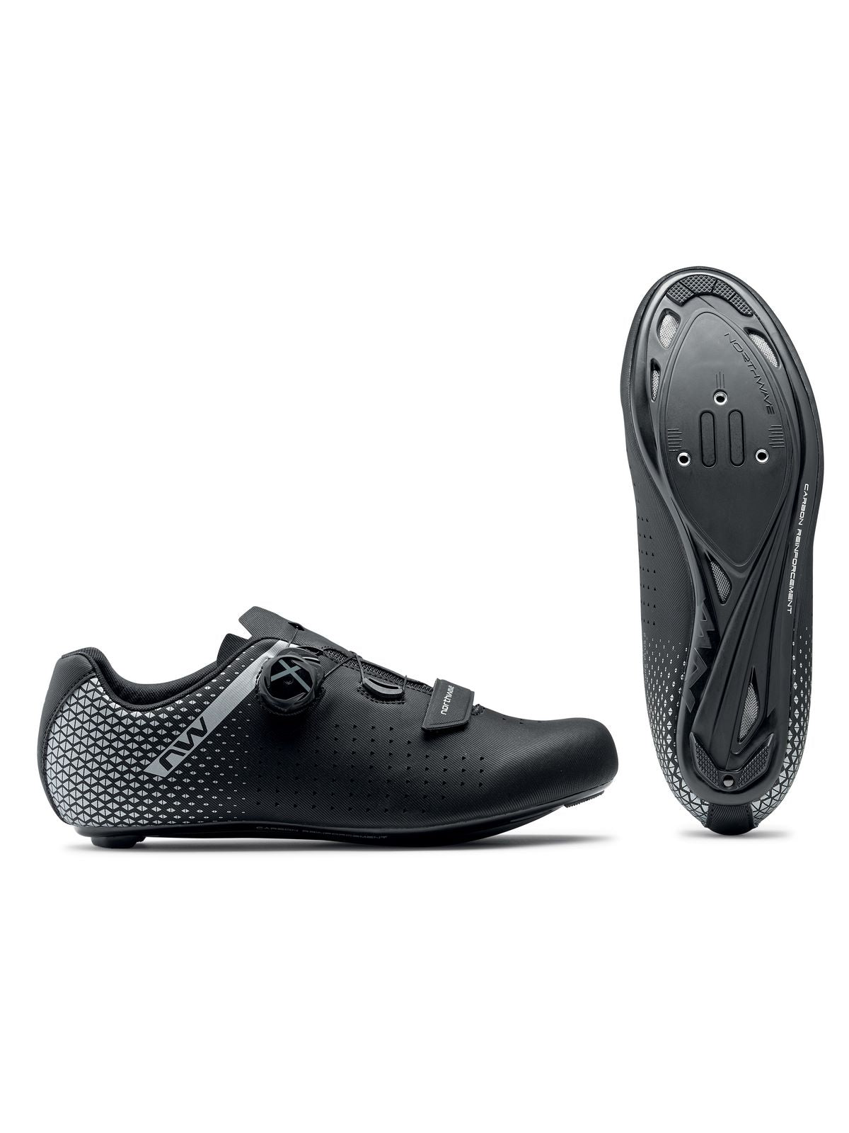 Buty rowerowe NORTHWAVE CORE PLUS 2 - czarna - Adventure Sports