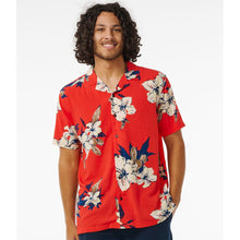 Koszula RIP CURL Aloha Hotel S/S Shirt czerwony - Koszulka - Adventure Sports

