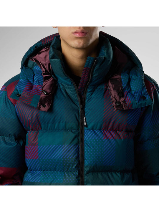 Kurtka puchowa męska ROSSIGNOL M Abel Down Hoodie Jacket granatowa
