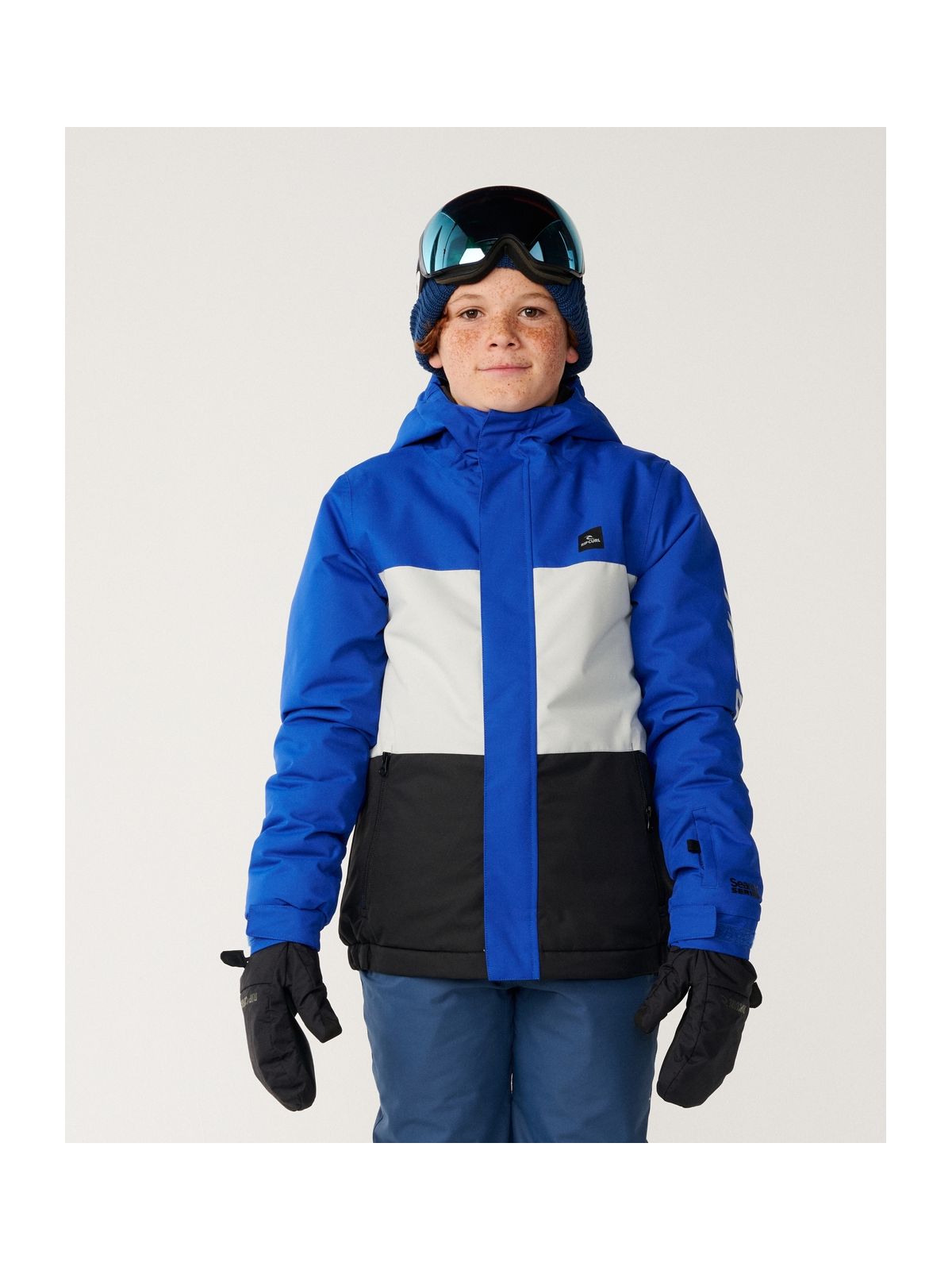Kurtka juniorska RIP CURL S-Series zolly10K Jkt Kids niebieska