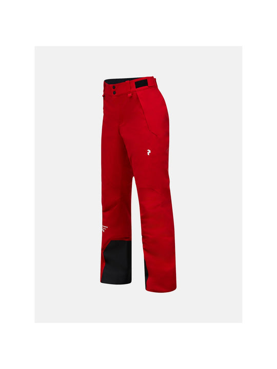 Spodnie narciarskie damskie PEAK PERFORMANCE 40Y Anima HIPE 2L Insulated Shell Pants czerwone
