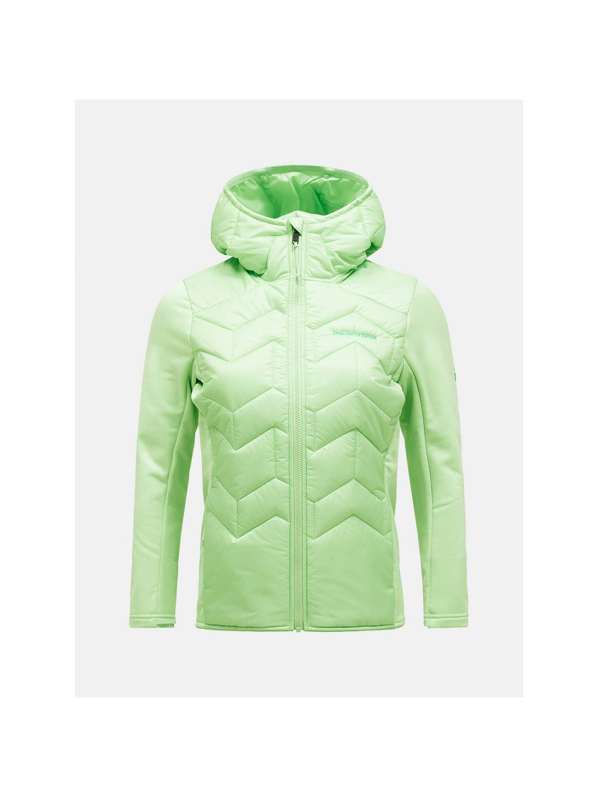 Kurtka PEAK PERFORMANCE Elevate Liner Hybrid Hood Jacket zielony - Adventure Sports