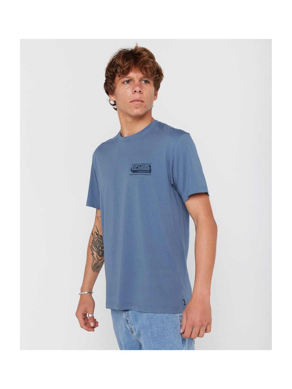 Koszulka RIP CURL SPORTLINE F&B TEE niebieska