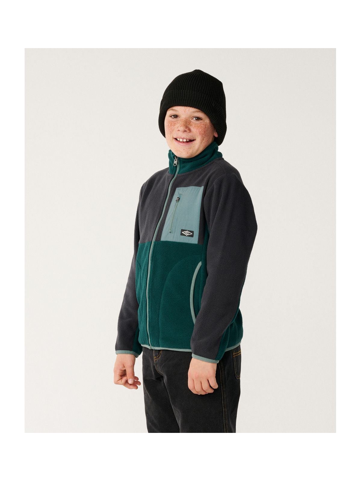 Bluza juniorska RIP CURL Raw Energy Block Fleece - Boy niebieska