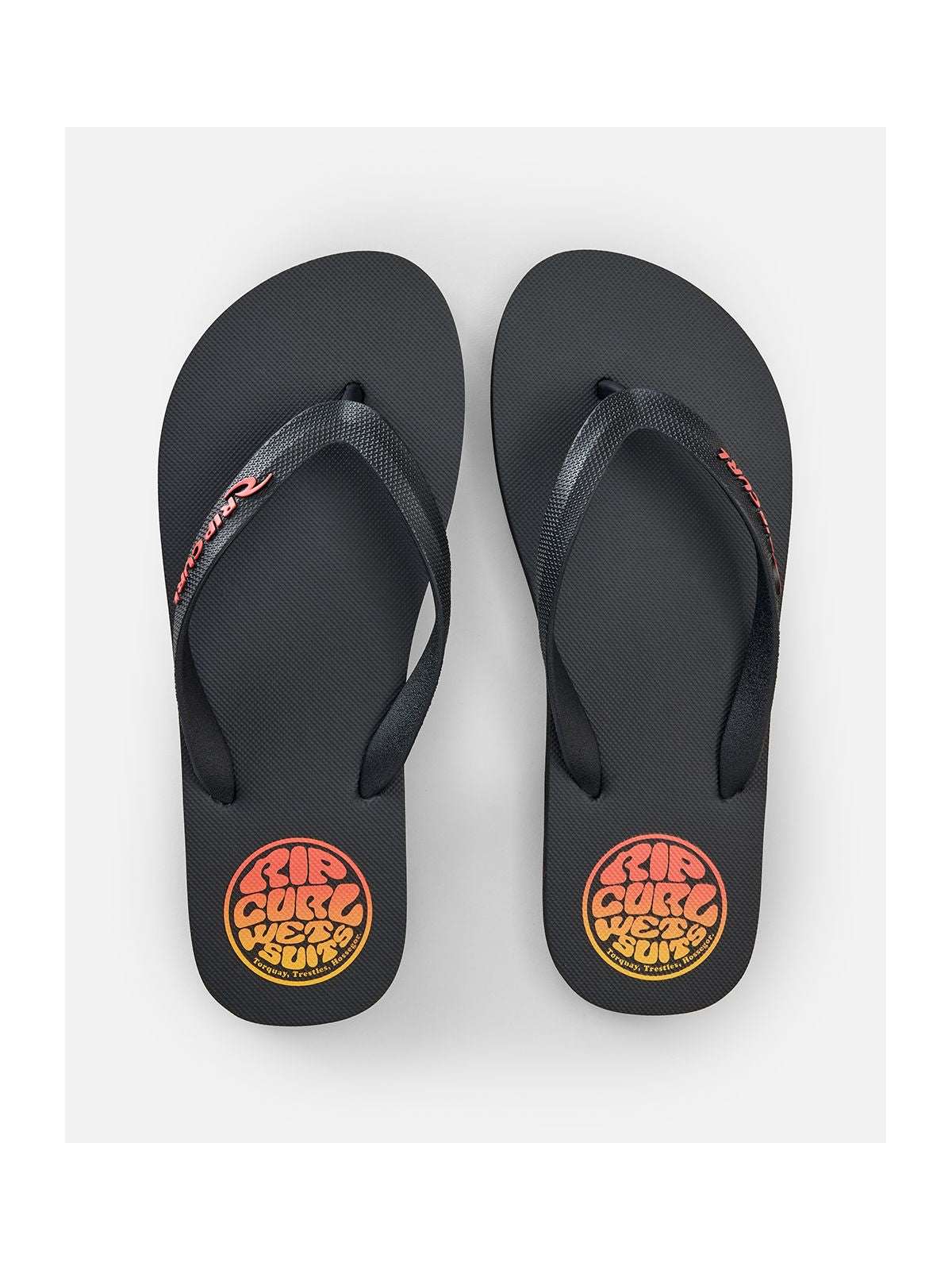 Japonki męskie RIP CURL Icons Of Surf Bloom Open Toe czarne