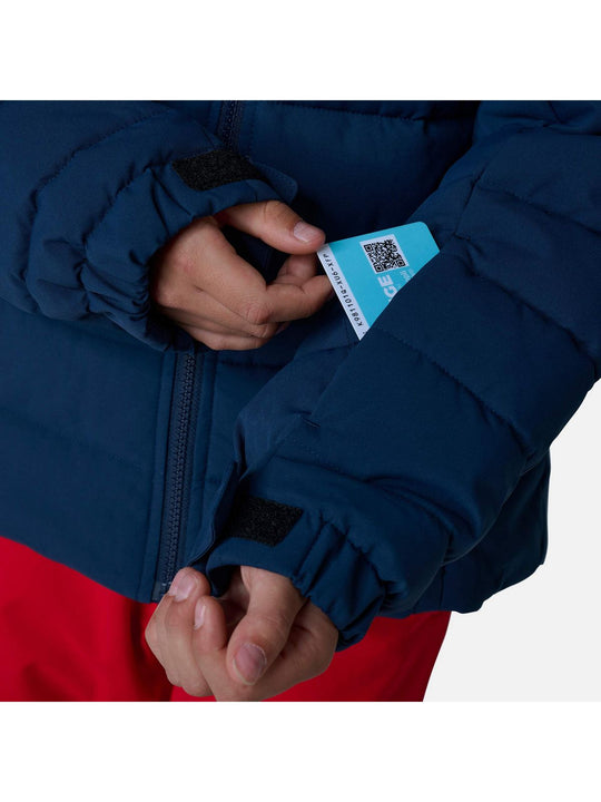 Kurtka zimowa chłopięca Rossignol Boy Rapide Jkt granatowy - narciarska - Adventure Sports
