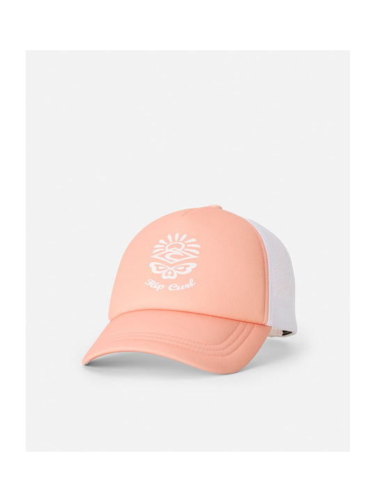 Czapka z daszkiem damska RIP CURL Classic Surf Icon Trucker pomarańczowa
