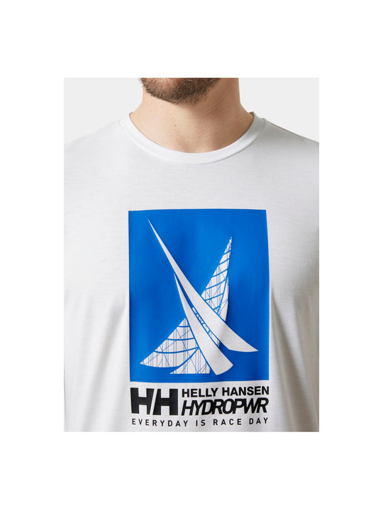 Koszulka HELLY HANSEN Hp Race Graphic T-Shirt biały - Adventure Sports
