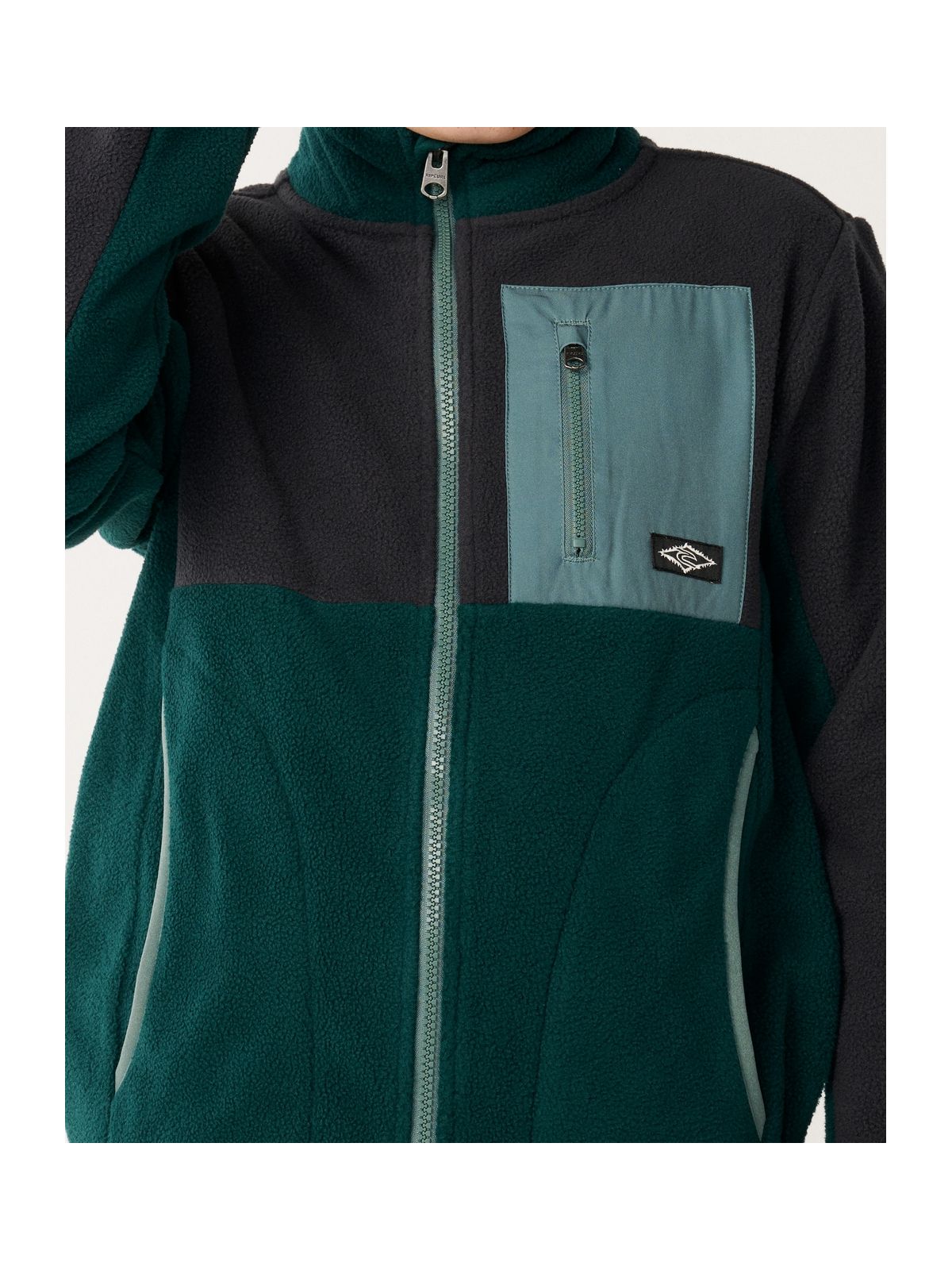 Bluza juniorska RIP CURL Raw Energy Block Fleece - Boy niebieska