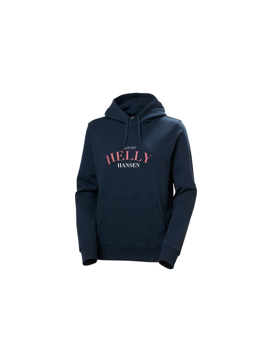 Bluza damska HELLY HANSEN W Core Graphic Hoodie granatowa
