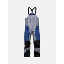 Spodnie narciarskie męskie PEAK PERFORMANCE Vertical GORE-TEX Pro 3L Shell Bib Pants szare
