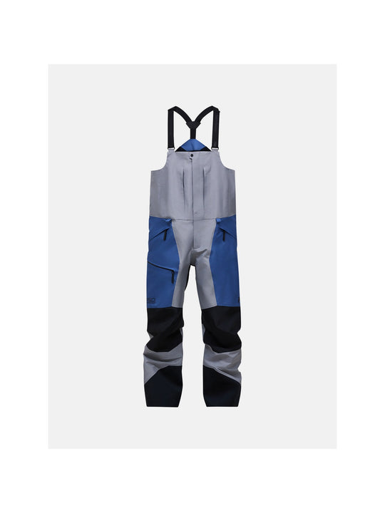 Spodnie narciarskie męskie PEAK PERFORMANCE Vertical GORE-TEX Pro 3L Shell Bib Pants szare
