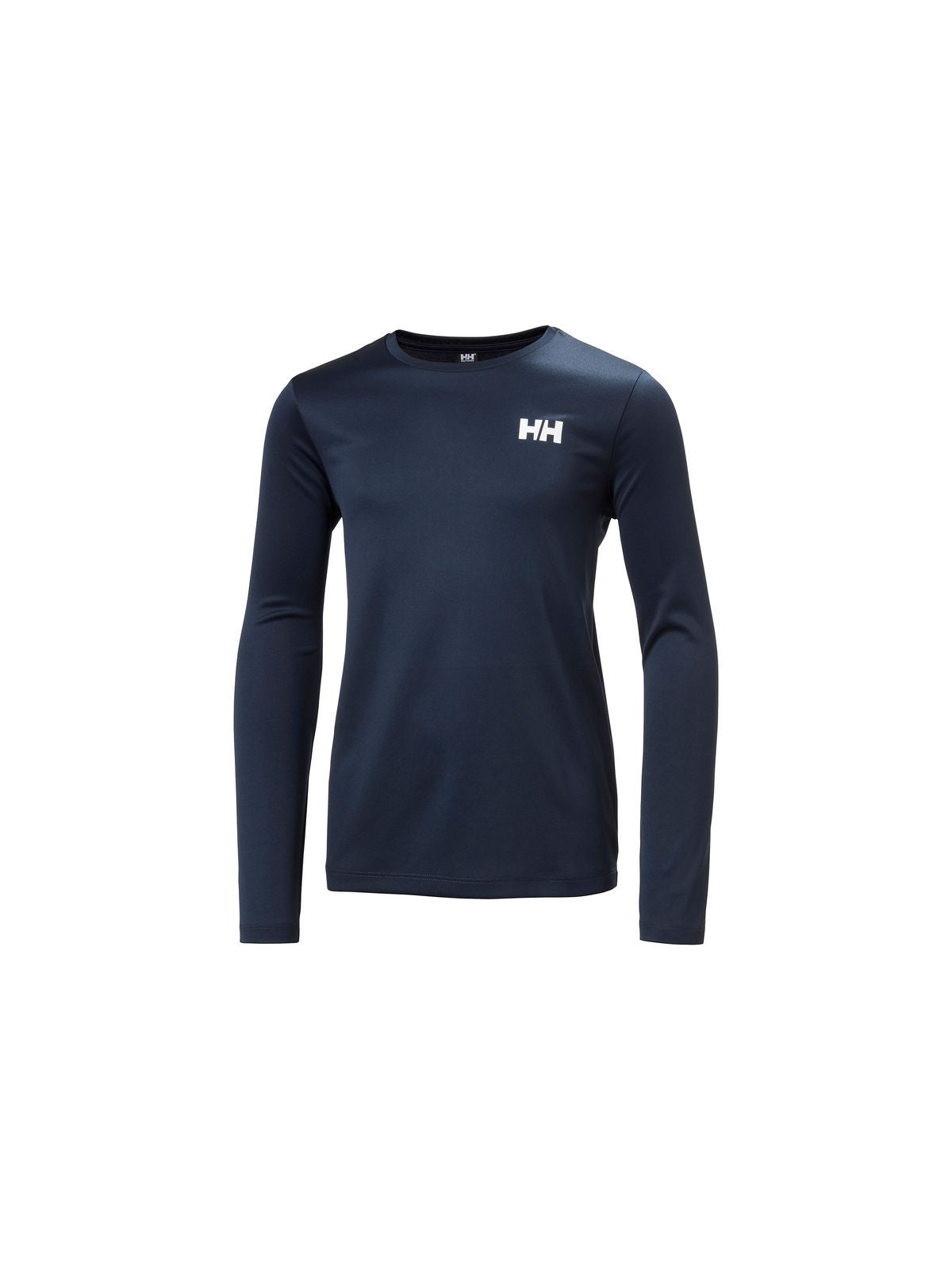 Koszulka dziecięca HELLY HANSEN Jr Hh Tech Ls Crew granatowa