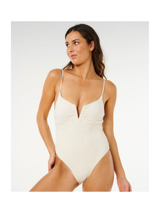 Kostium damski RIP CURL Oasis V Wire Multi Fit 1Pc beżowy
