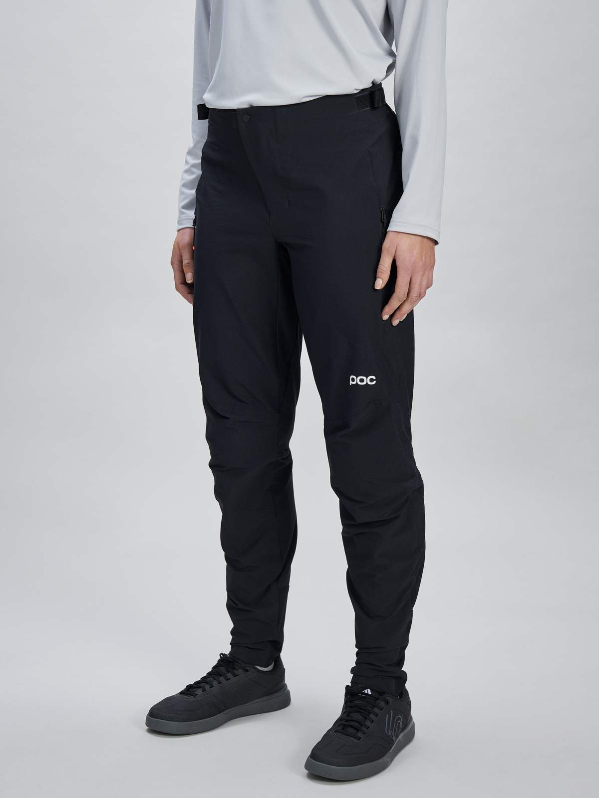 Spodnie rowerowe damskie POC W's Motion Pants czarne