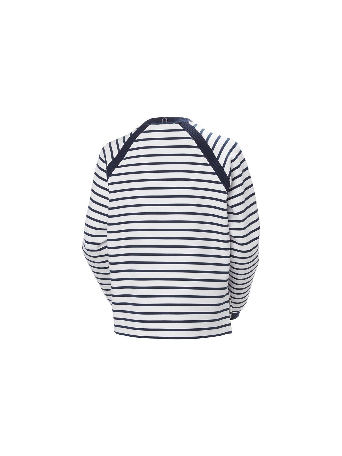 Bluza Damska HELLY HANSEN W Capri Sweatshirt Biało granatowe Pasy