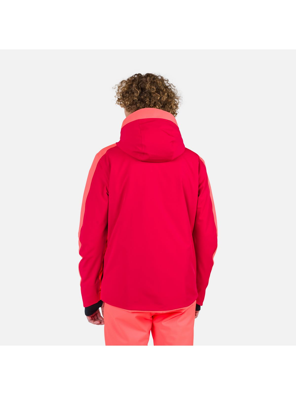 Kurtka narciarska męska Rossignol Hero Blackside Jkt czerwony - Adventure Sports