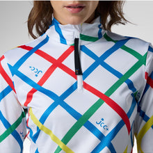 Bluza damska ROSSIGNOL W Jcc Quarter Zip First Layer multikolor
