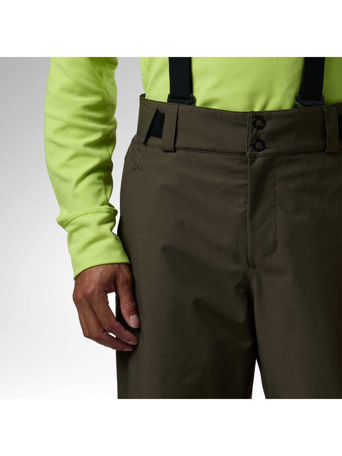 Spodnie narciarskie męskie ROSSIGNOL Insulated Ski Pant zielone