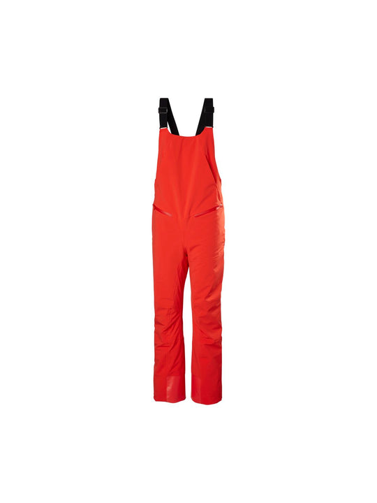 Spodnie narciarskie damskie HELLY HANSEN W ALPHELIA BIB PANT czerwone
