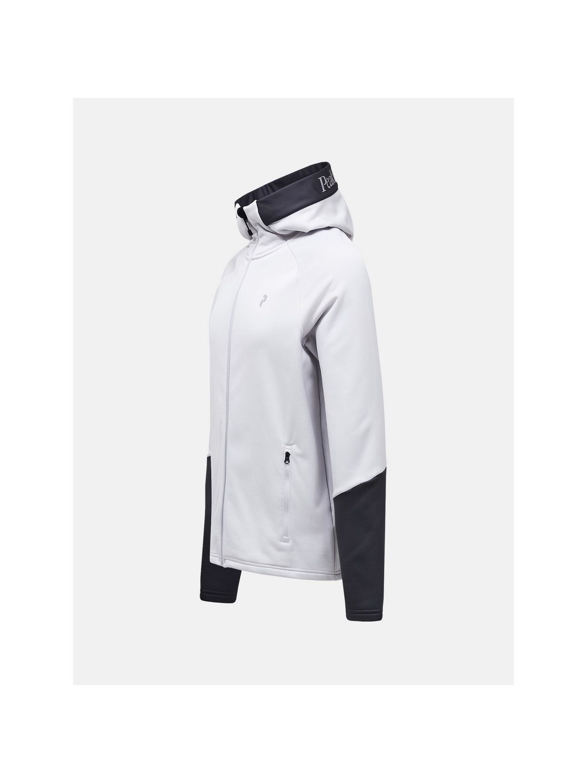Bluza z kapturem męska PEAK PERFORMANCE Rider Essentials Midlayer Zip Hood biała